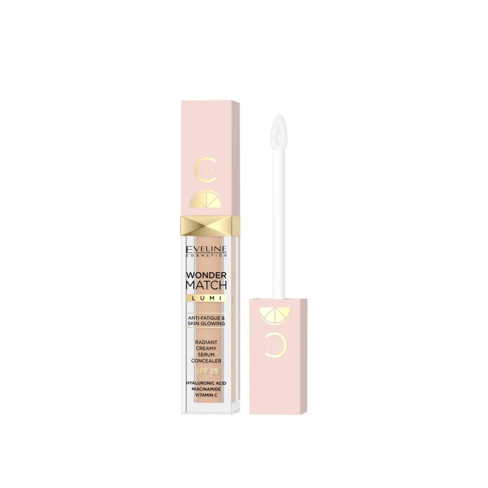 Eveline Cosmetics Wonder Match Lumi Radiant Creamy Serum Concealer SPF25 20 Nude 6.8ml (0.24floz)