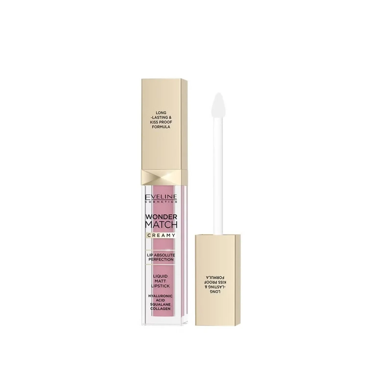 Eveline Cosmetics Wonder Match Creamy Liquid Matte Lipstick 01 Angel Rose 6.8ml (0.24floz)