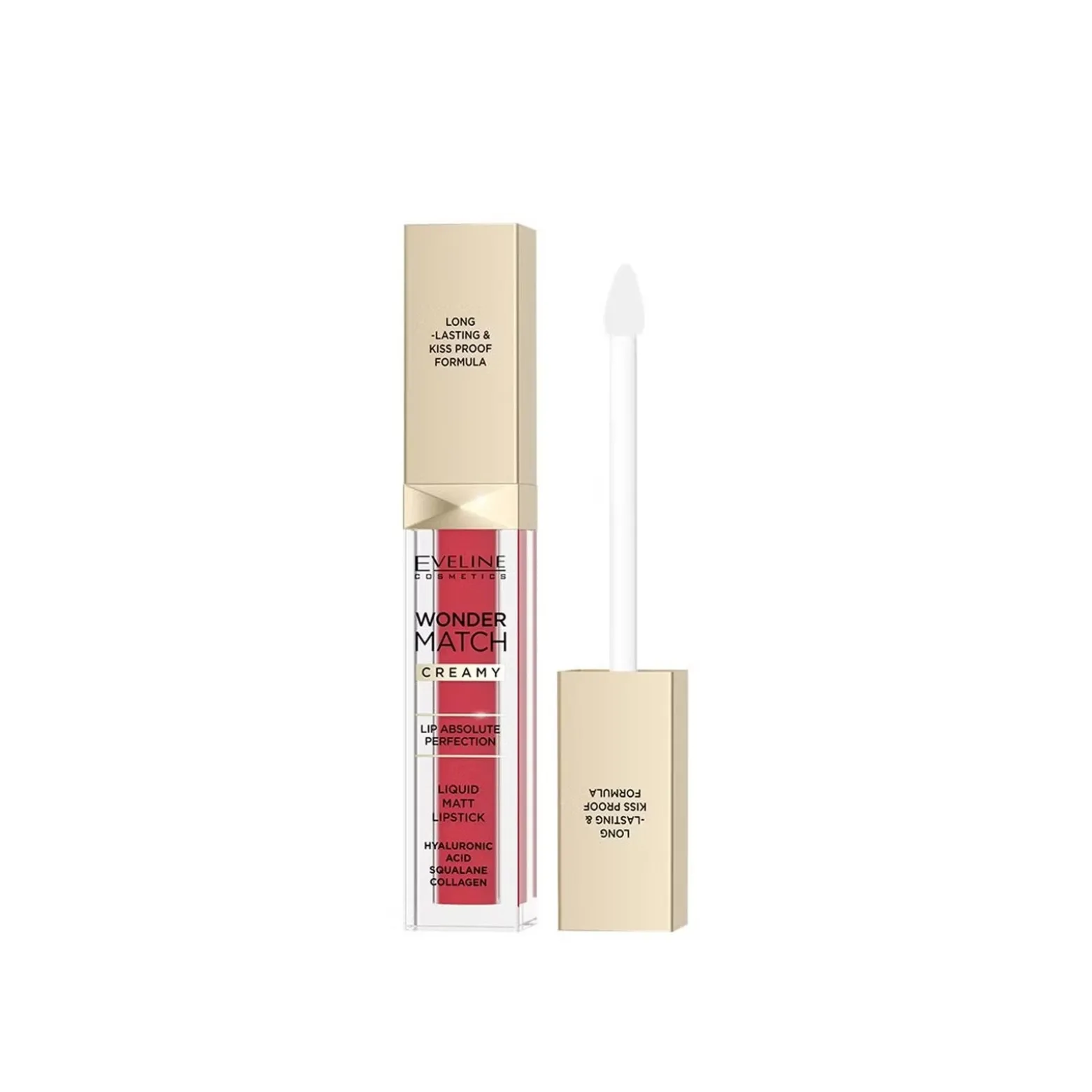 Eveline Cosmetics Wonder Match Creamy Liquid Matte Lipstick 06 Classic Red 6.8ml (0.24floz)