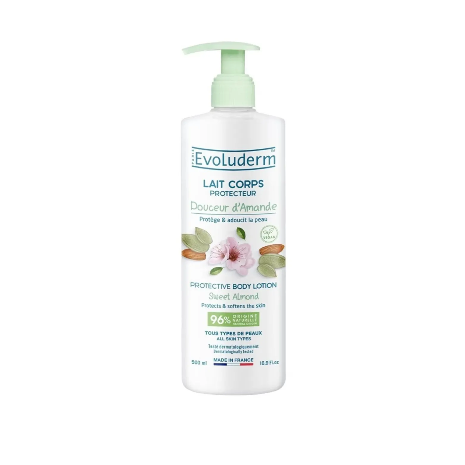 Evoluderm Douceur d'Amande Protective Body Lotion 500ml (16.9floz)