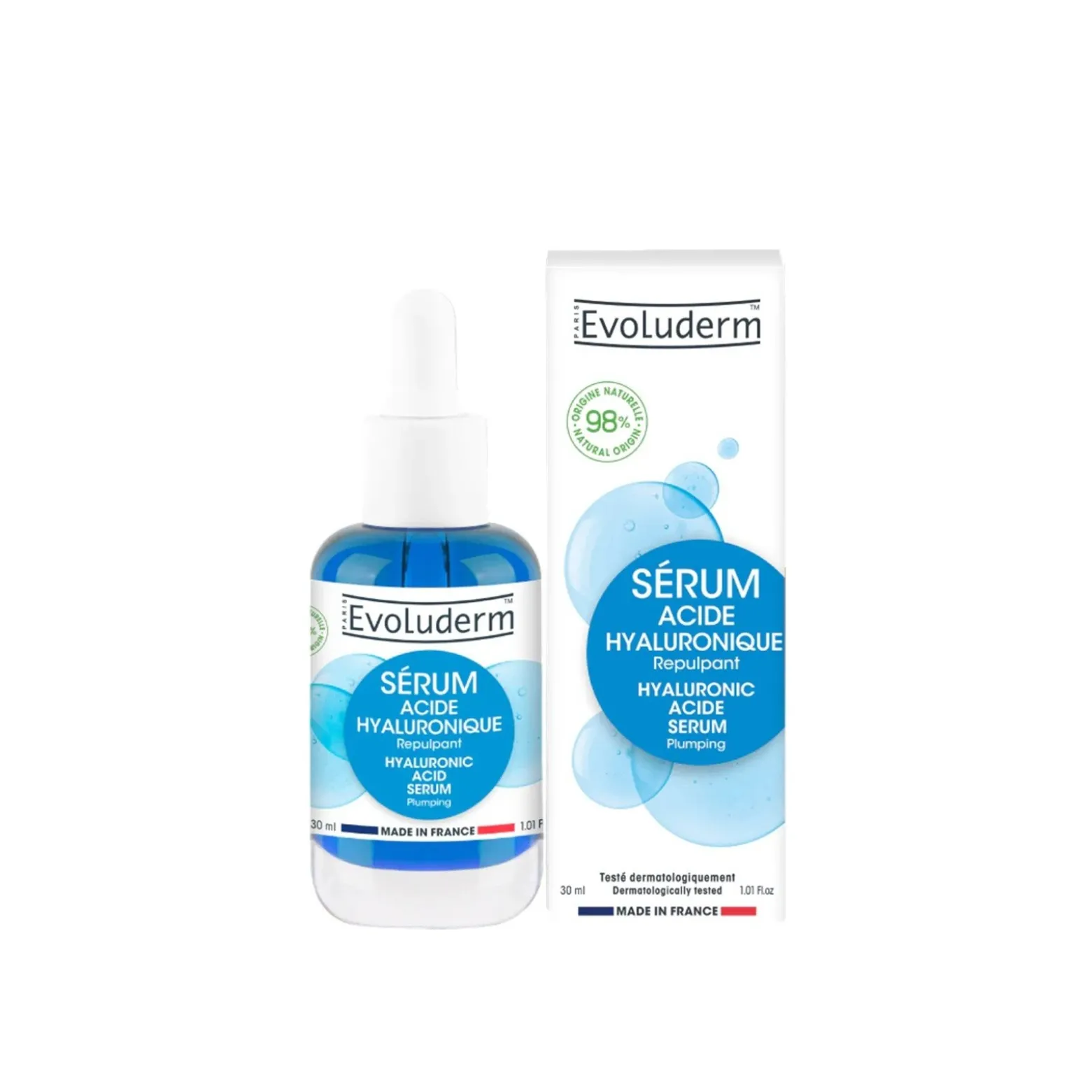 Evoluderm Hyaluronic Acid Serum 30ml (1.01floz)