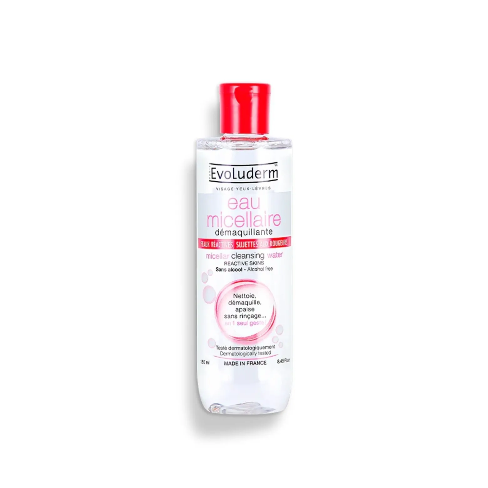 Evoluderm Soothing Micellar Water for Reactive Skin 250ml (8.45floz)