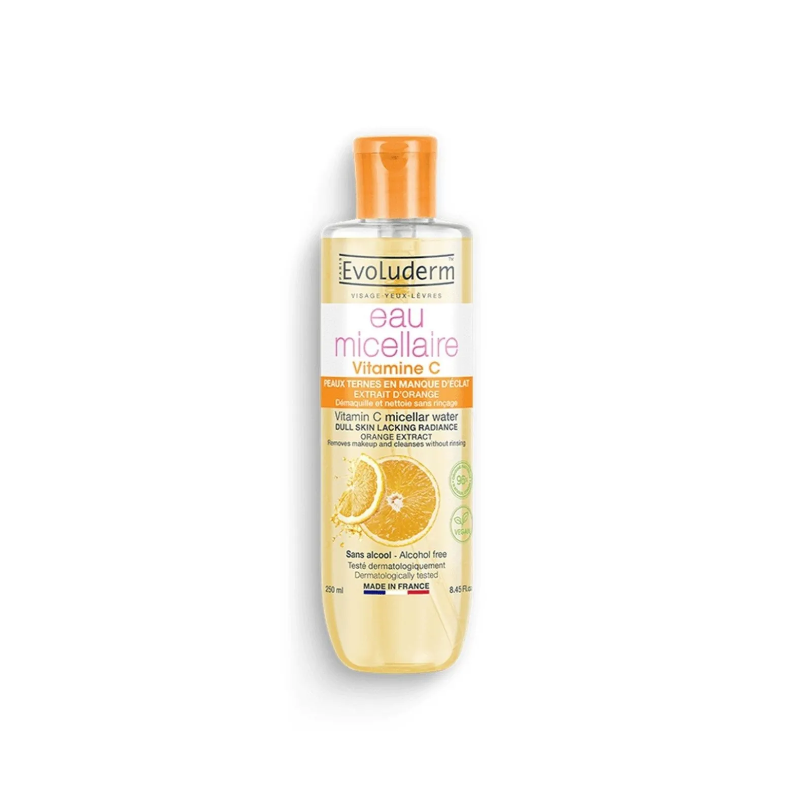 Evoluderm Vitamin C Micellar Water 250ml (8.45floz)
