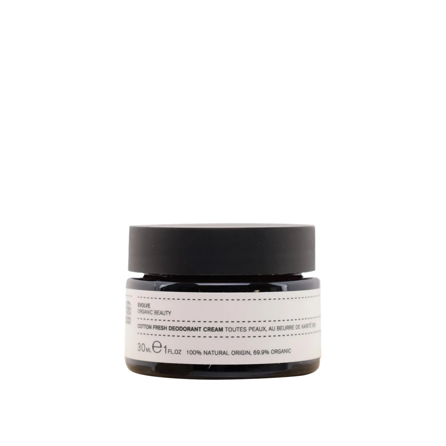 Evolve Cotton Fresh Deodorant Cream 30ml (1.01floz)