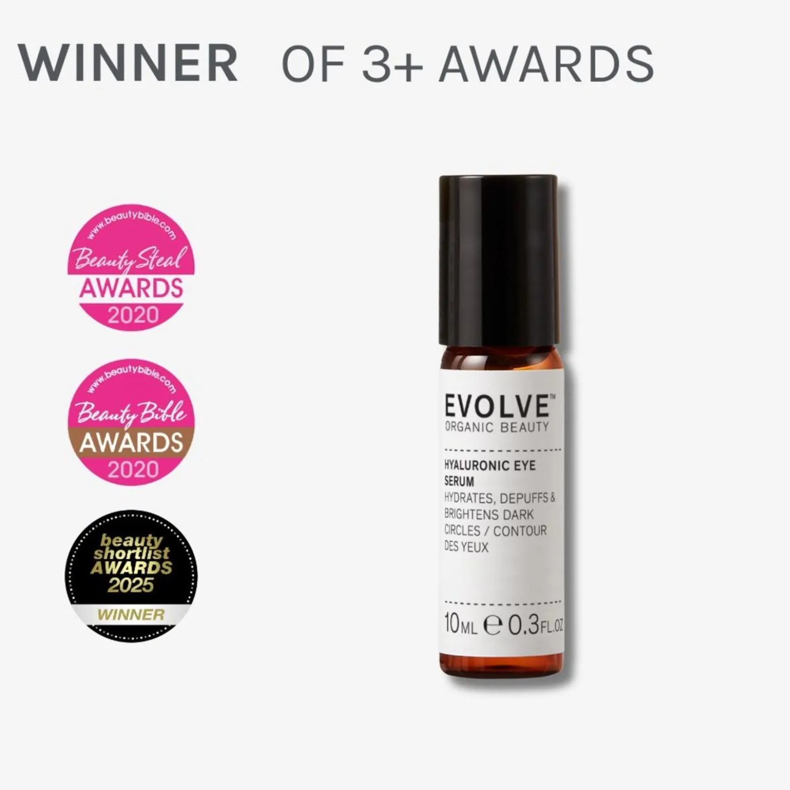 Evolve Hyaluronic Eye Serum 10ml (0.3floz)