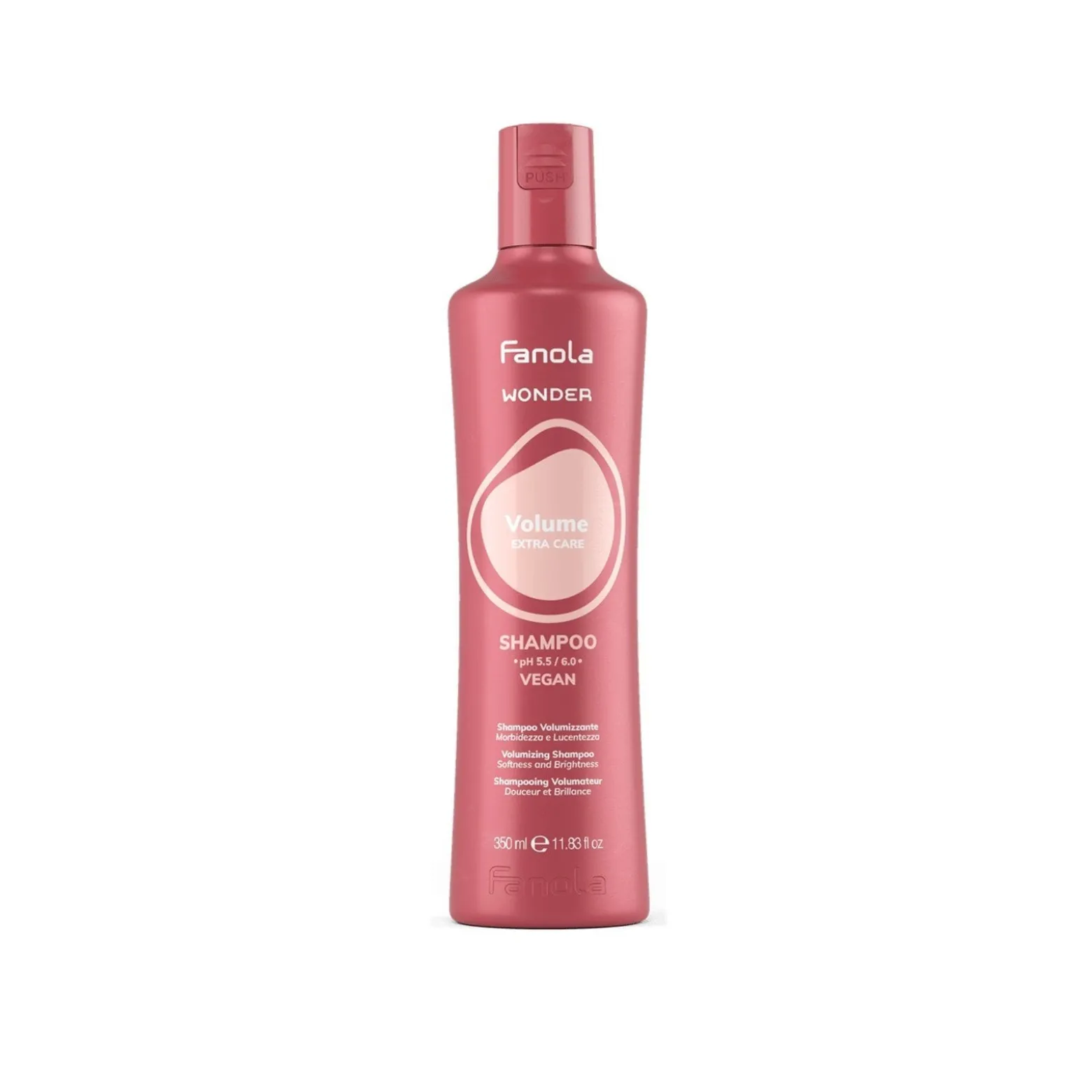 Fanola Wonder Volume Extra Care Shampoo 350ml (11.83floz)