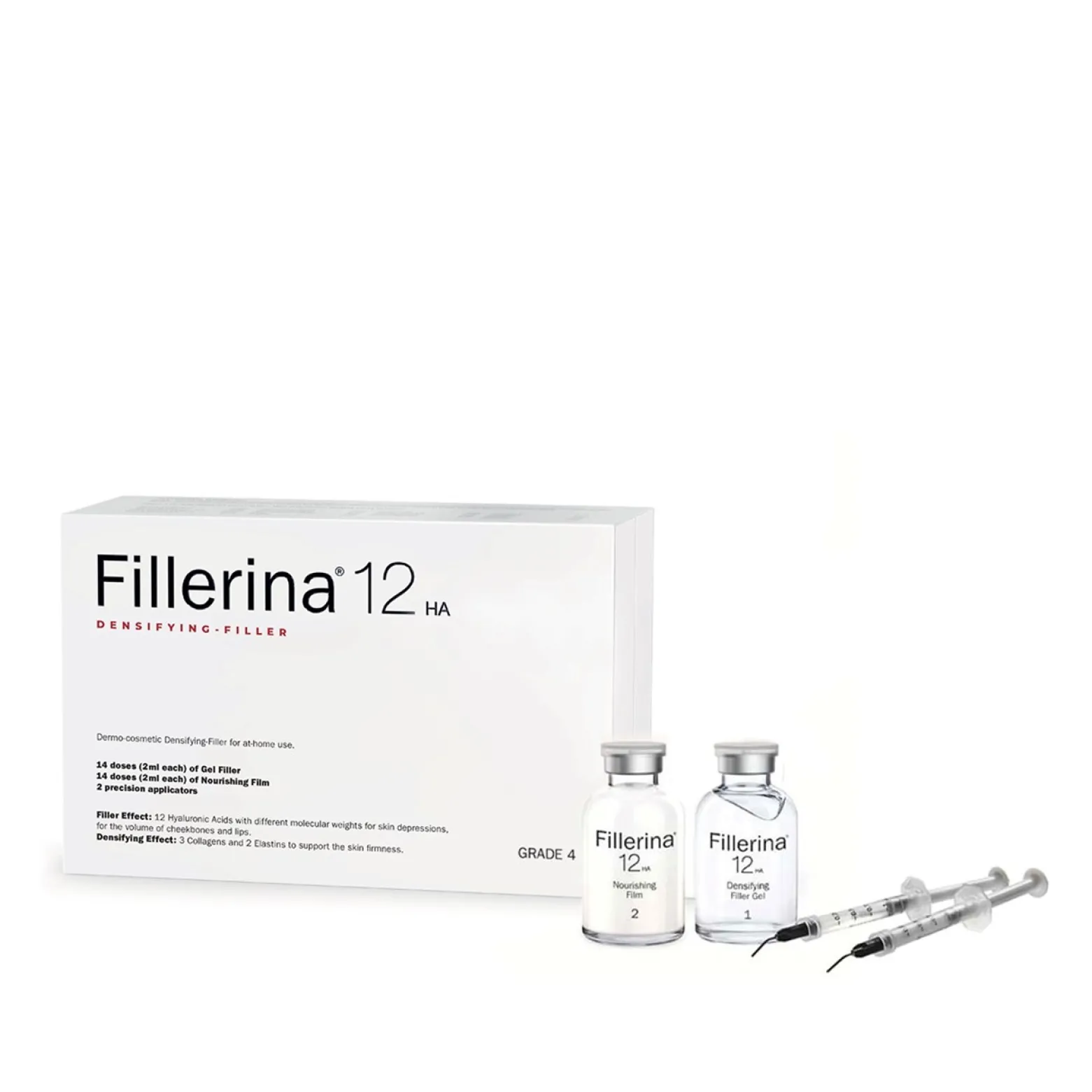 Fillerina 12HA Densifying-Filler Treatment Grade 4 30ml x2 (2x1.01floz)