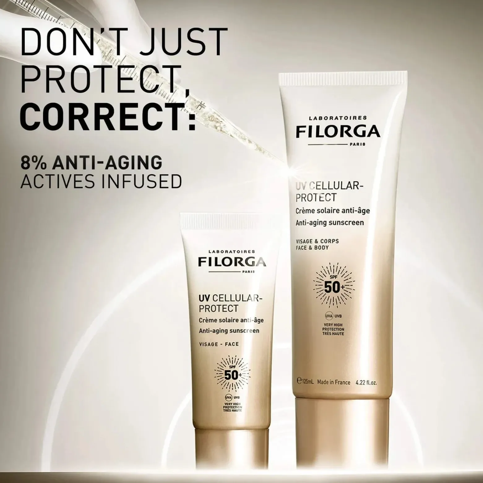 Filorga UV Cellular-Protect Face Sunscreen SPF50+ 40ml (1.35floz)