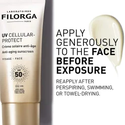 Filorga UV Cellular-Protect Face Sunscreen SPF50+ 40ml (1.35floz)