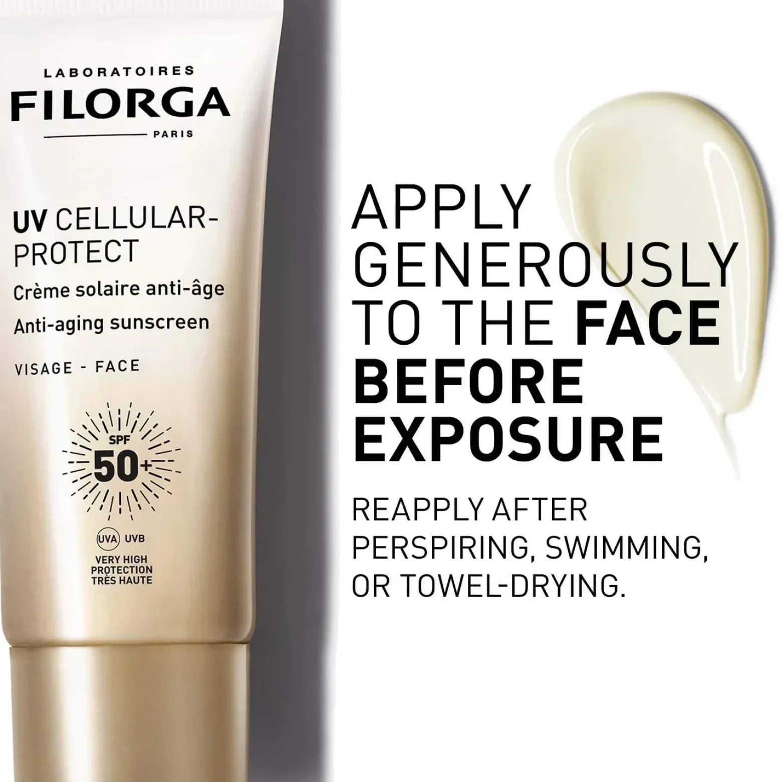 Filorga UV Cellular-Protect Face Sunscreen SPF50+ 40ml (1.35floz)