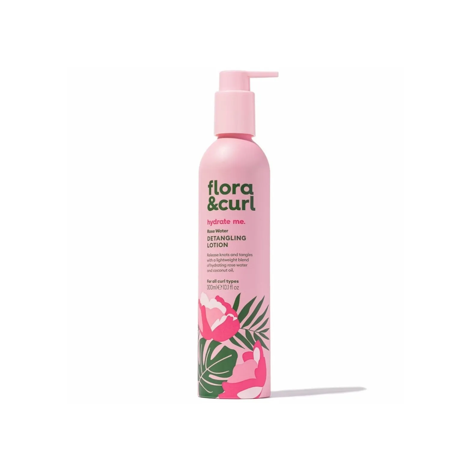 Flora & Curl hydrate me. Rose Water Detangling Lotion 300ml (10.1floz)