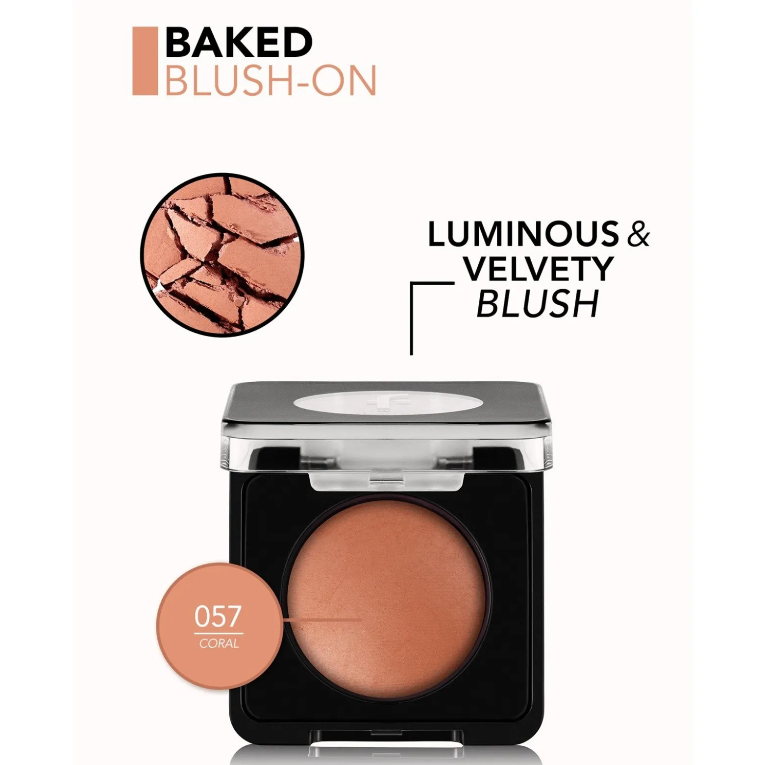 Flormar Baked Blush-On 057 Coral 4g (0.14oz)