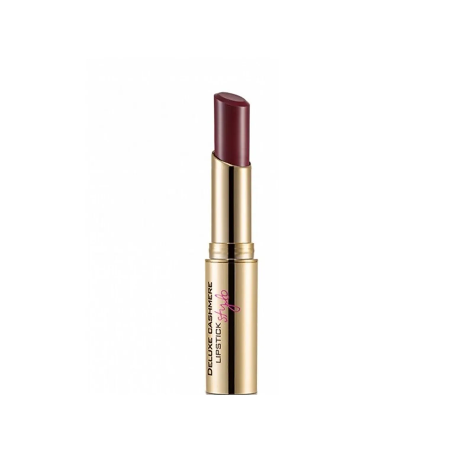 Flormar Deluxe Cashmere Lipstick Stylo DC27 Chic Aubergine 3g