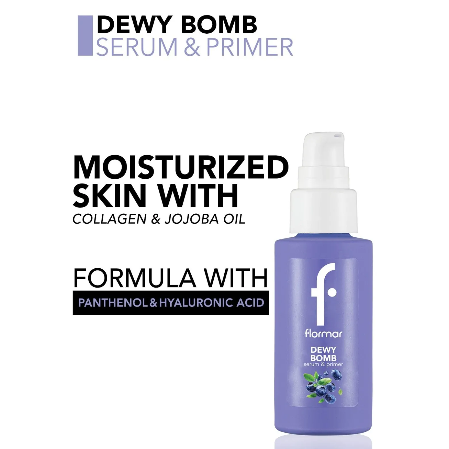 Flormar Dewy Bomb Serum & Primer 30ml (1.01floz)