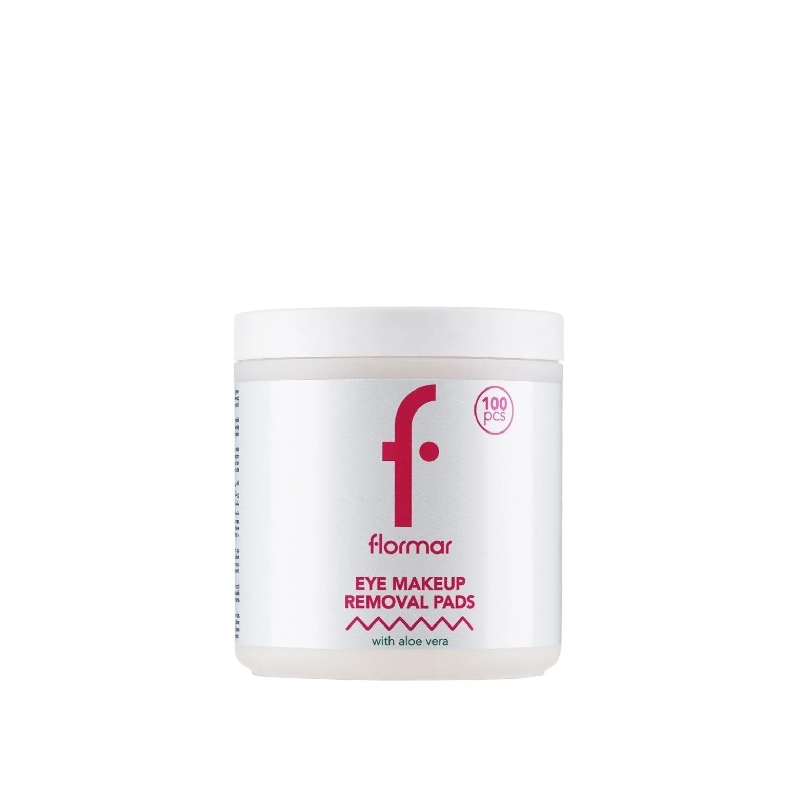 Flormar Eye Makeup Removal Pads with Aloe Vera x100