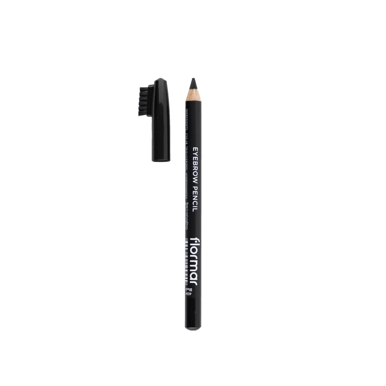Flormar Eyebrow Pencil 404 Black 0.35g (0.01oz)