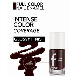 Flormar Full Color Nail Enamel 11 Beauty Night 8ml (0.27floz)