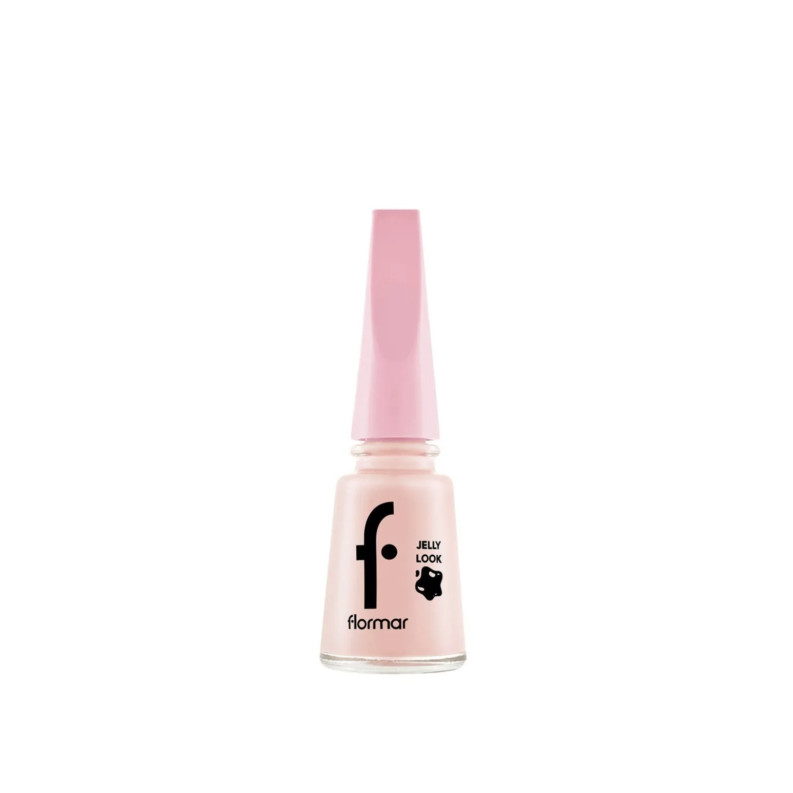 Flormar Jelly Look Nail Enamel 43 Icy Pink 11ml (0.37floz)
