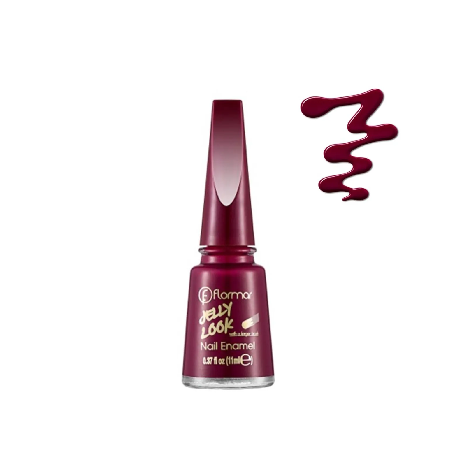 Flormar Jelly Look Nail Enamel 38 Sangria 11ml (0.37floz)