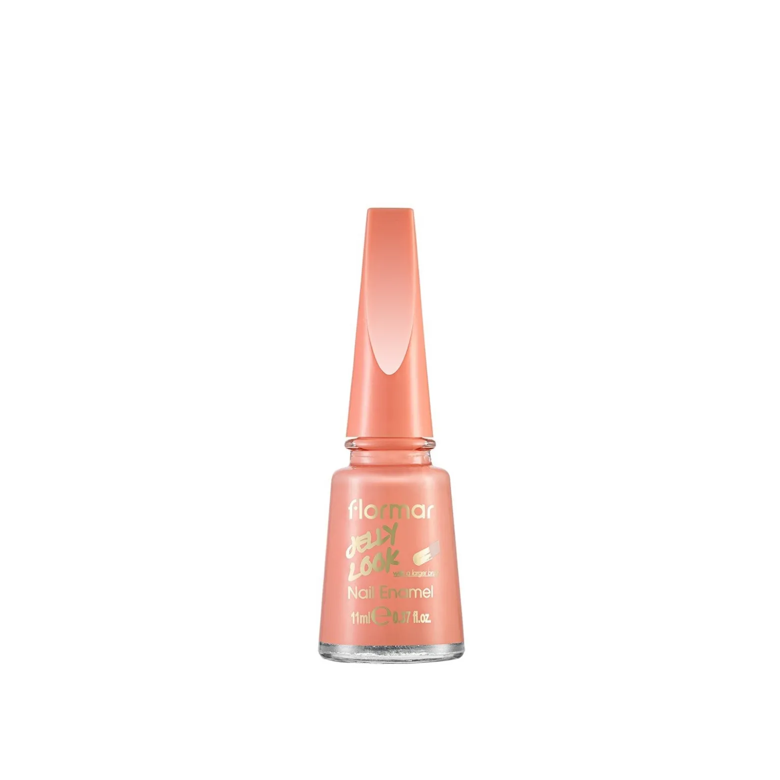 Flormar Jelly Look Nail Enamel 02 Salmon Pink 11ml (0.37floz)
