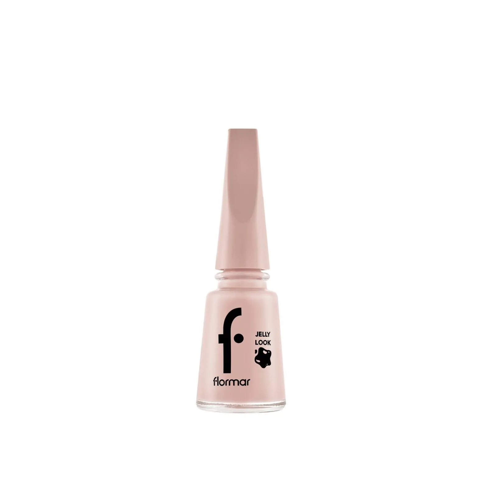 Flormar Jelly Look Nail Enamel 25 Soft Cloud 11ml (0.37floz)