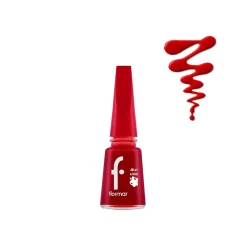 Flormar Jelly Look Nail Enamel 23 Stunning Red 11ml (0.37floz)