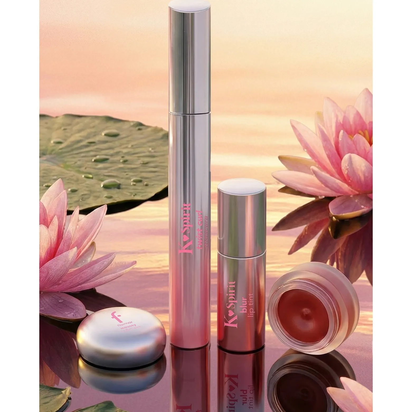 Flormar K-Spirit Blur Lip Tint 003 Blushing Mochi 4ml (0.13floz)