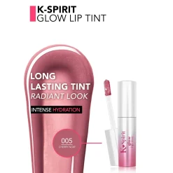 Flormar K-Spirit Glow Lip Tint 005 Cherry Noir 4ml (0.13floz)
