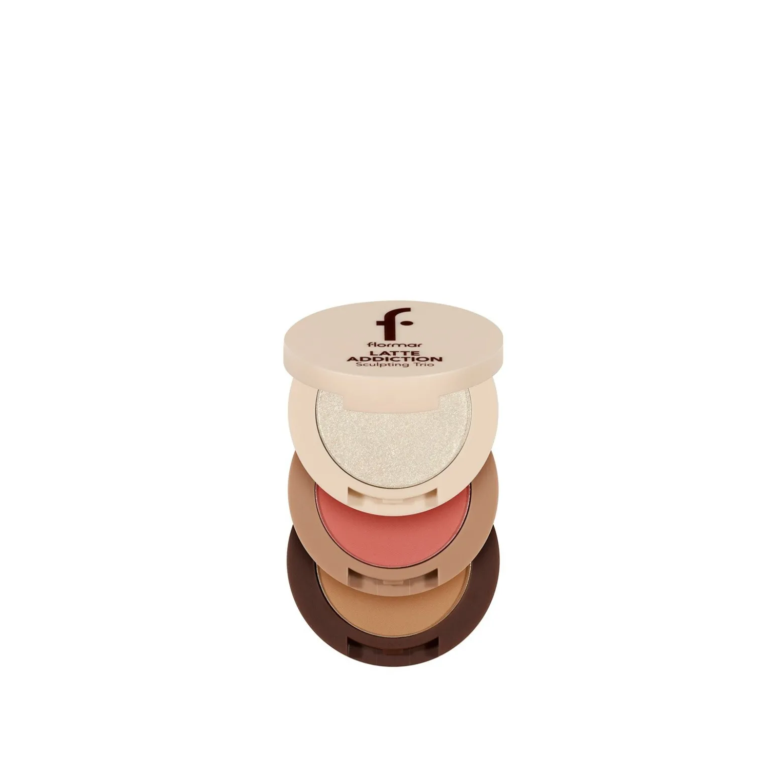 Flormar Latte Addiction Sculpting Trio 001 Dreamy Blend