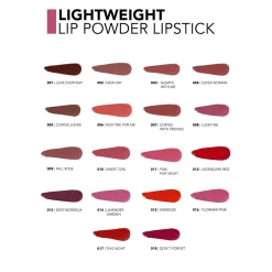 Flormar Lightweight Lip Powder Ultra Light Lipstick 09 Fall Rose 3g (0.10oz)