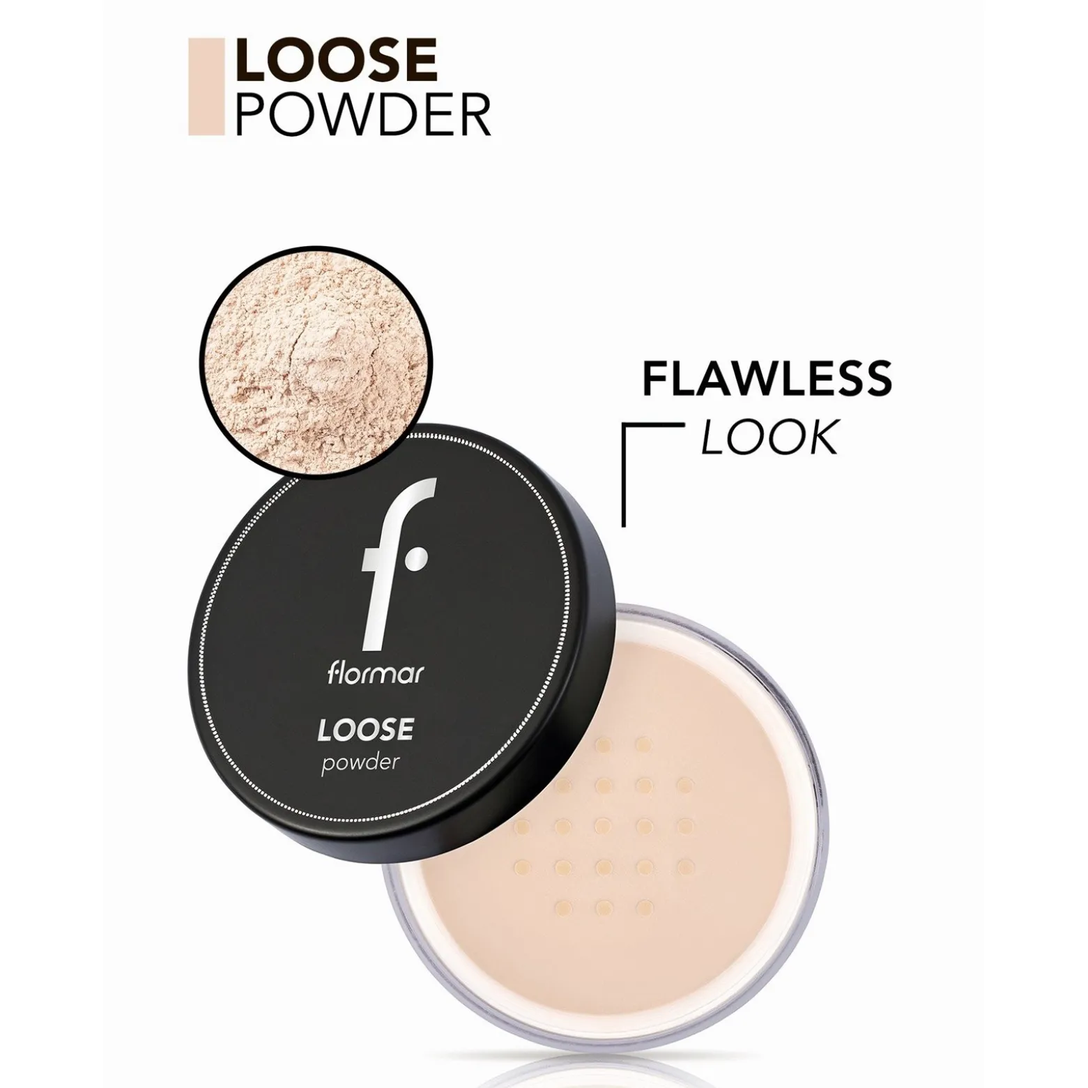 Flormar Loose Powde 02 Light Sand 15g (0.53oz)