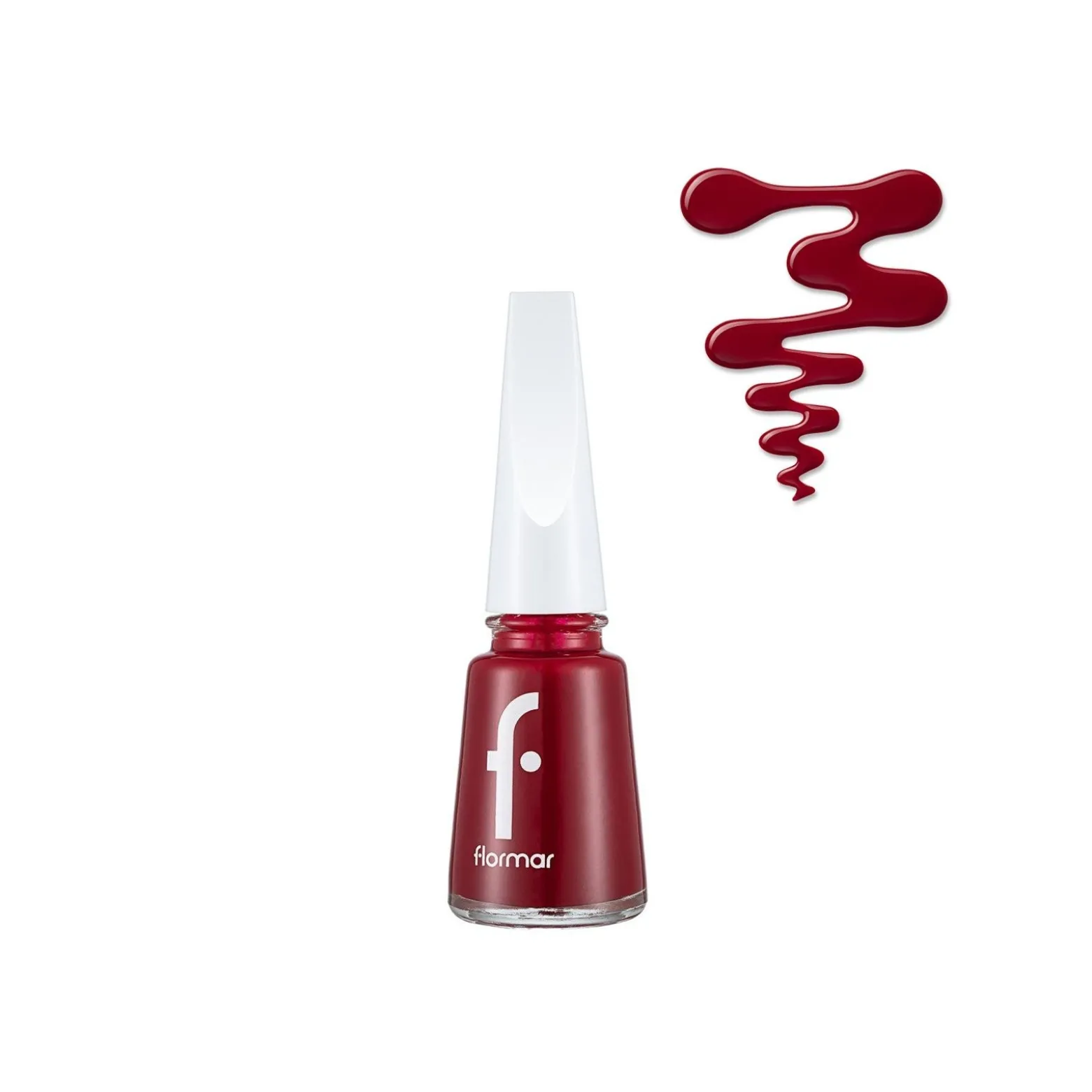 Flormar Nail Enamel 406 Dark Red 11ml (0.37floz)