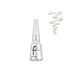 Flormar Pearly Nail Enamel 201 Luxury White 11ml