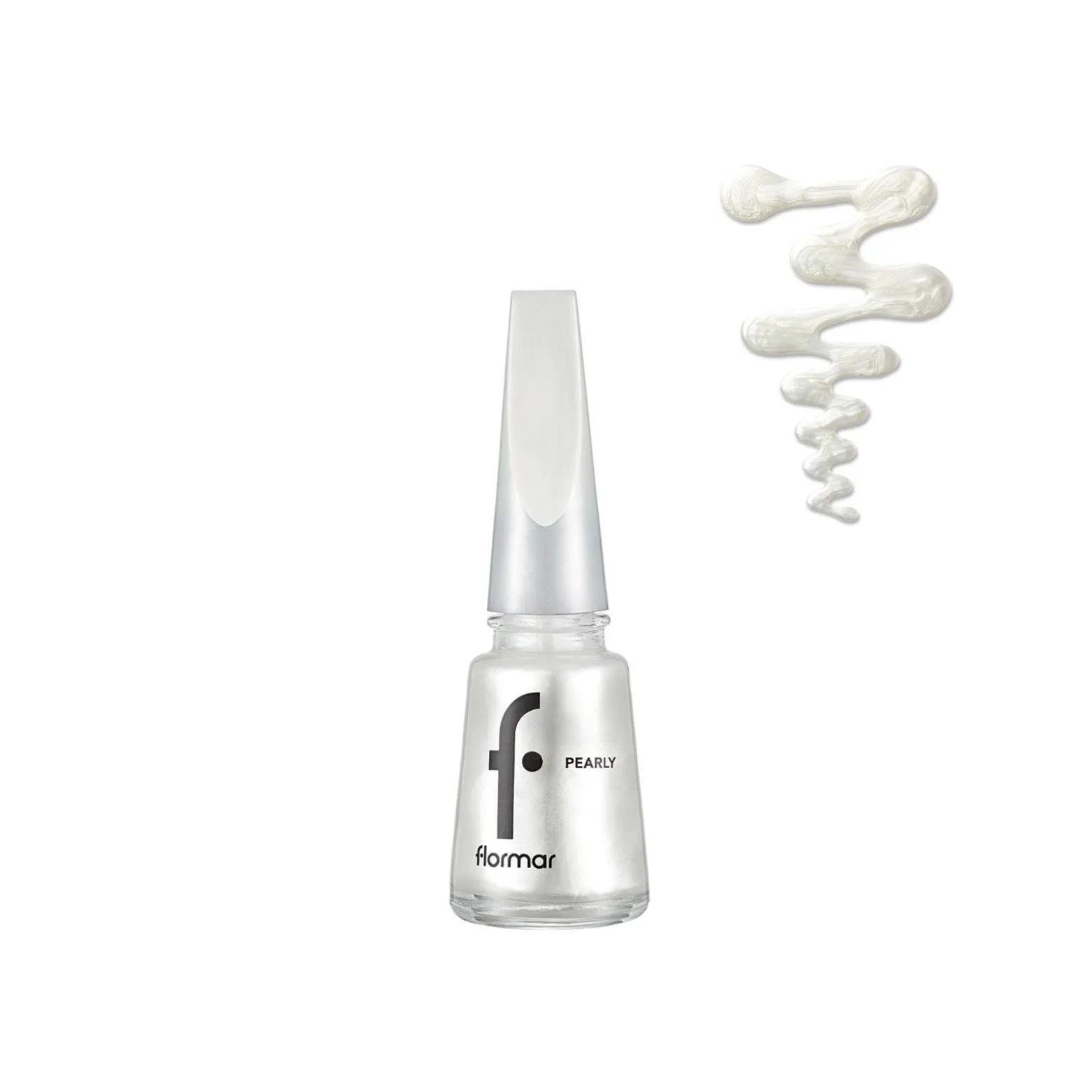Flormar Pearly Nail Enamel 201 Luxury White 11ml