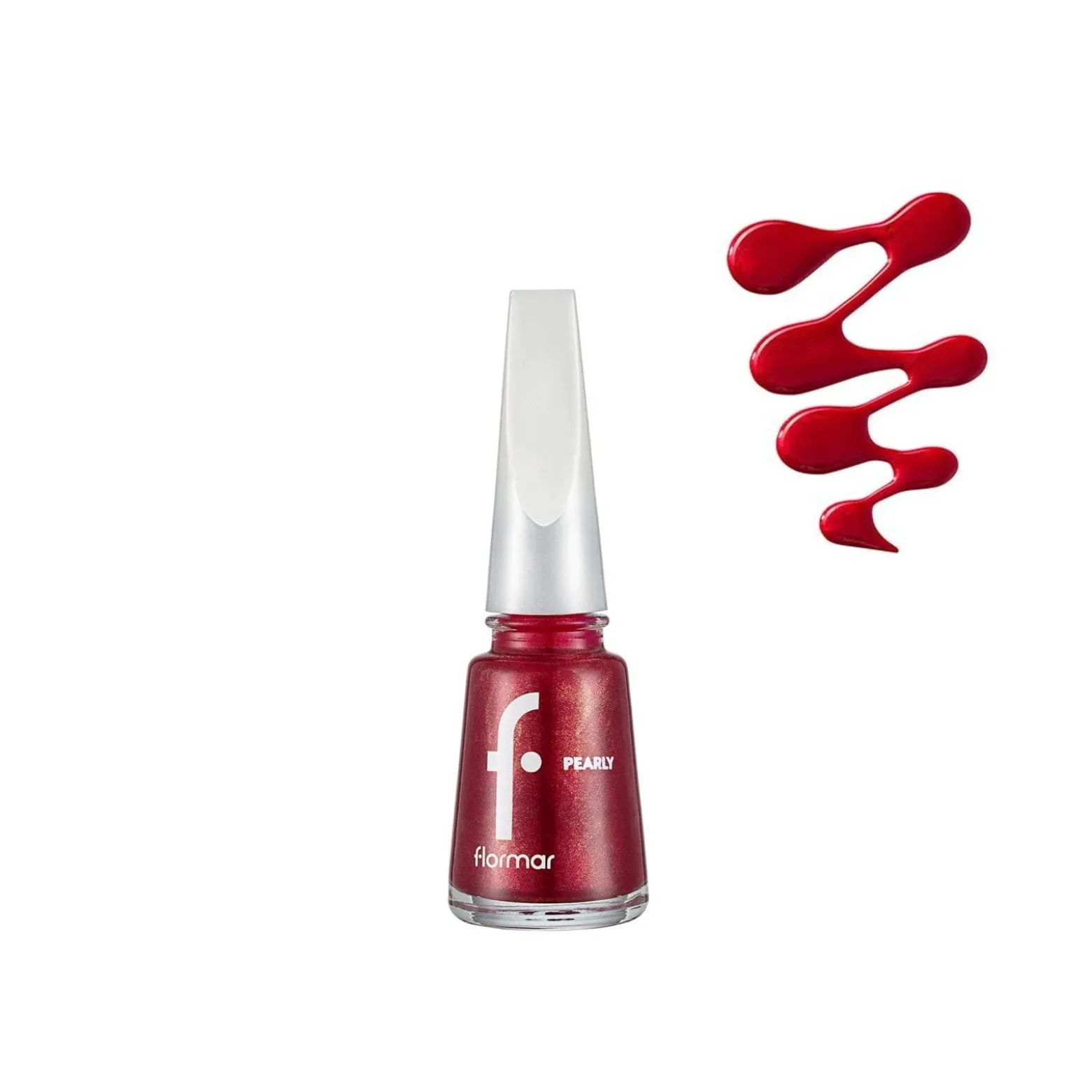 Flormar Pearly Nail Enamel 074 Red Attraction 11ml (0.37floz)