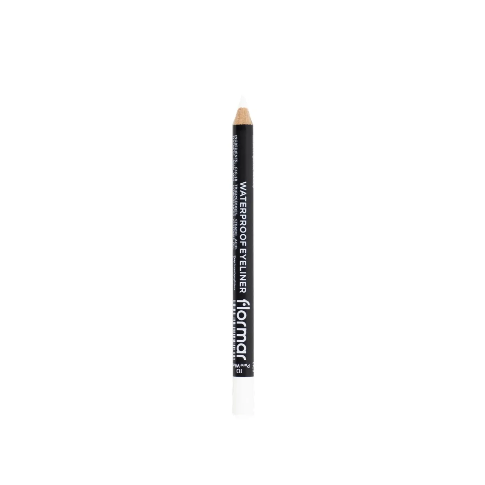 Flormar Waterproof Eyeliner 113 Pure White 1.14g (0.04oz)
