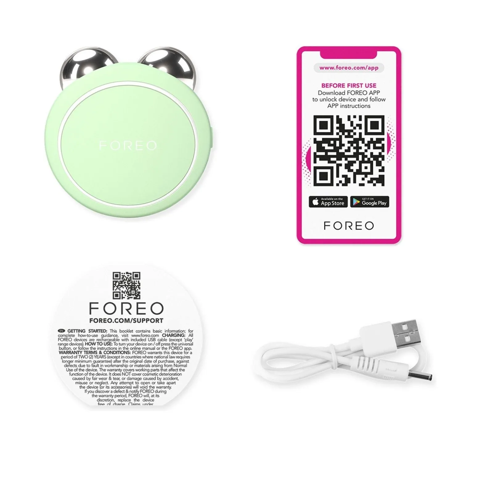 FOREO BEAR™ 2 Go Pistachio