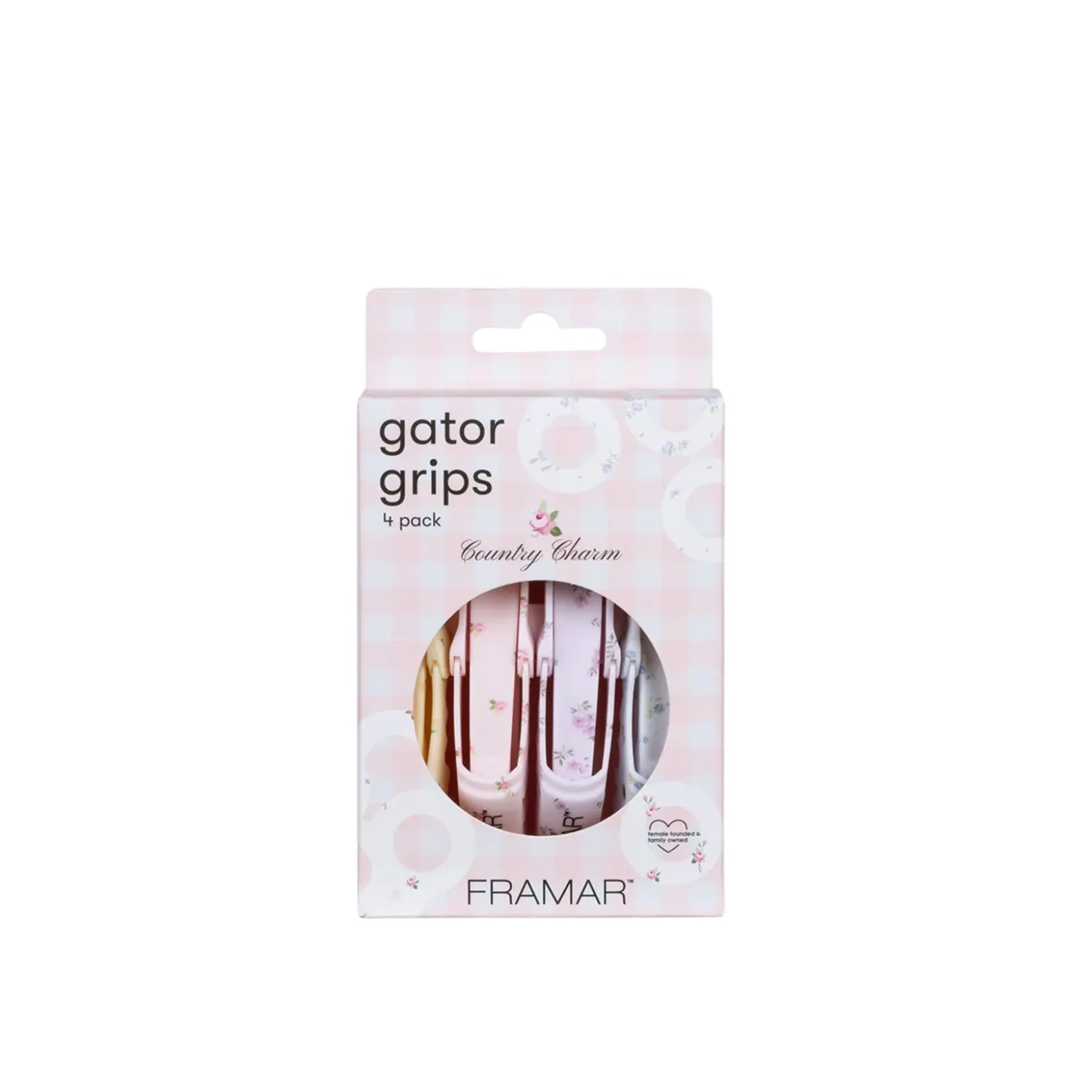 Framar Gator Grips Country Charm x4