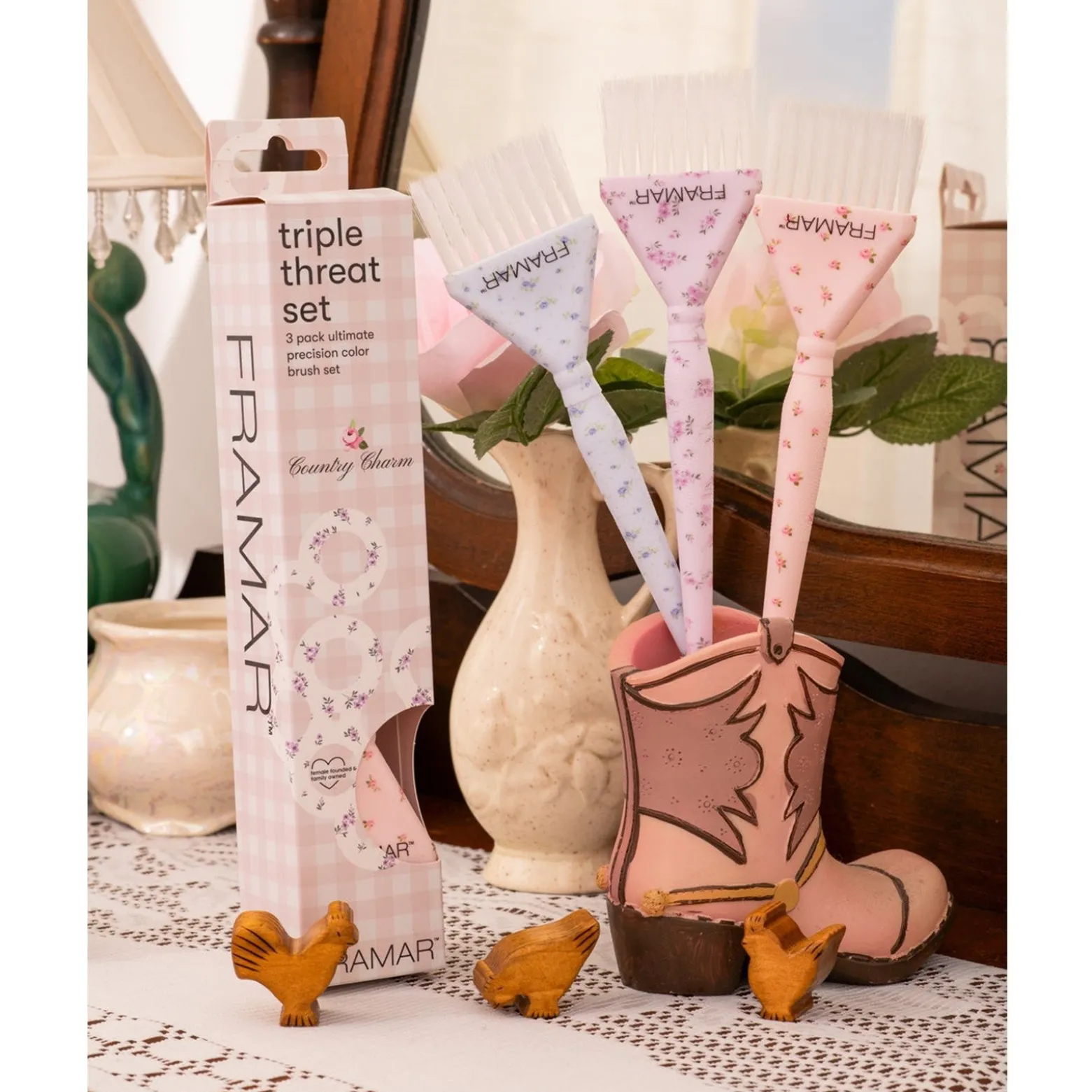 Framar Triple Threat Set Country Charm
