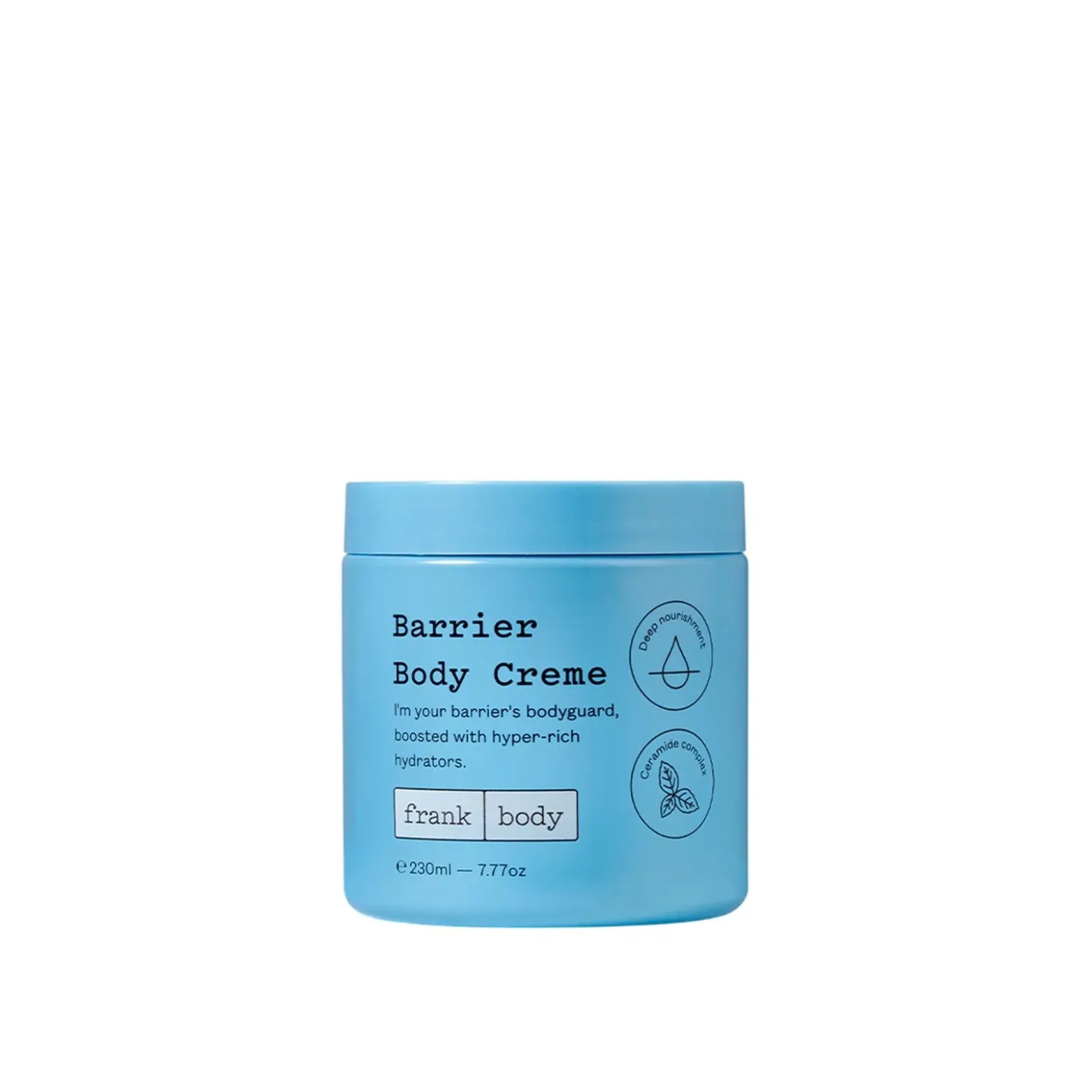 Frank Body Barrier Body Cream 230ml (7.77floz)