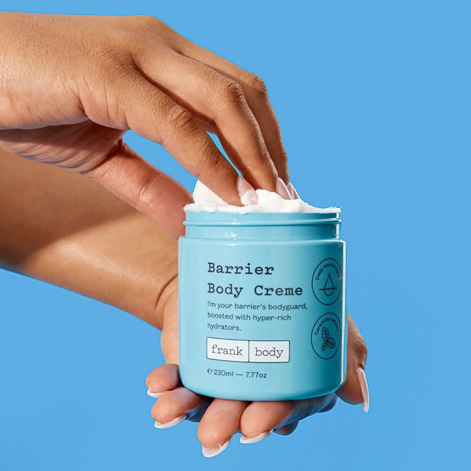 Frank Body Barrier Body Cream 230ml (7.77floz)