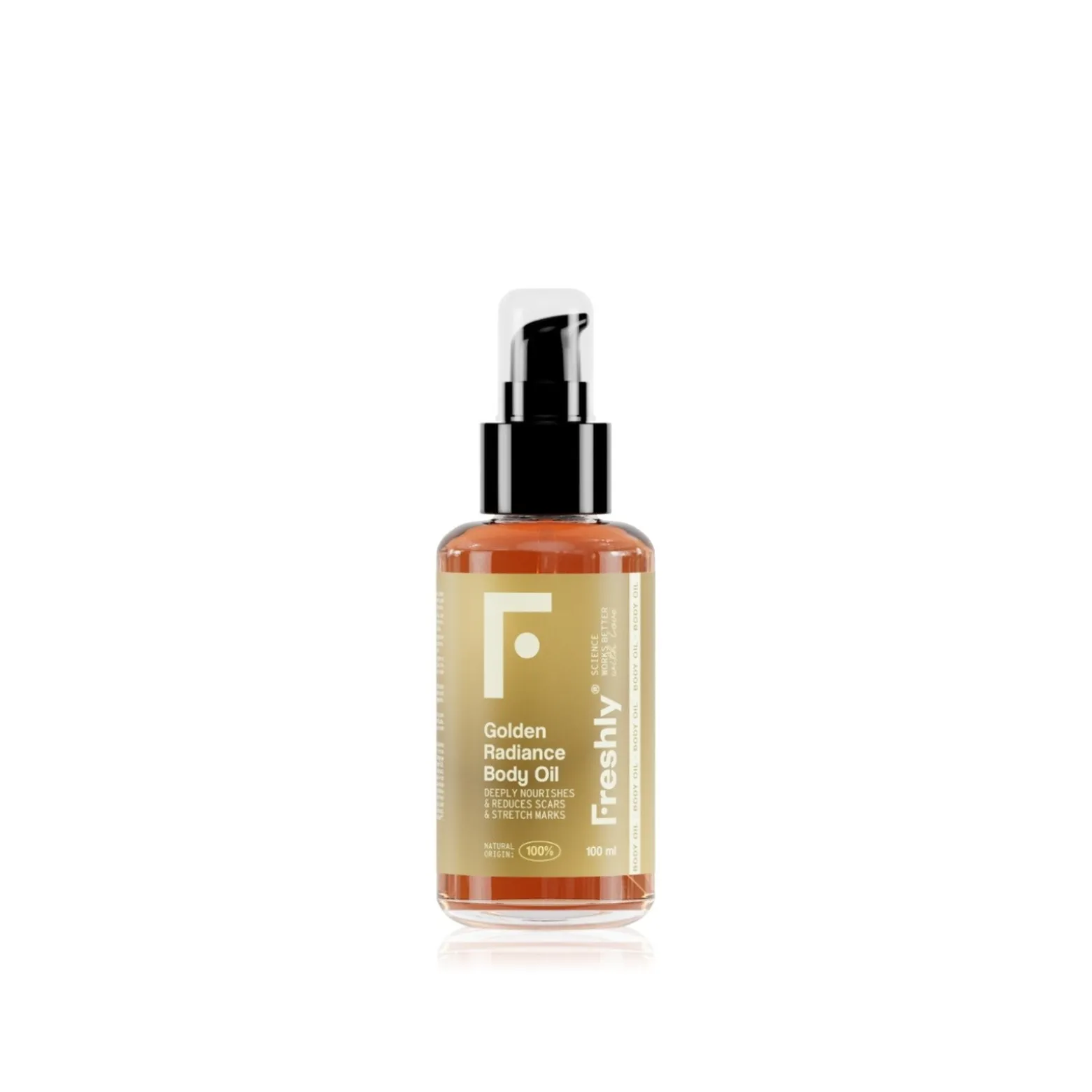 Freshly Cosmetics Golden Radiance Body Oil 50ml (1.69floz)