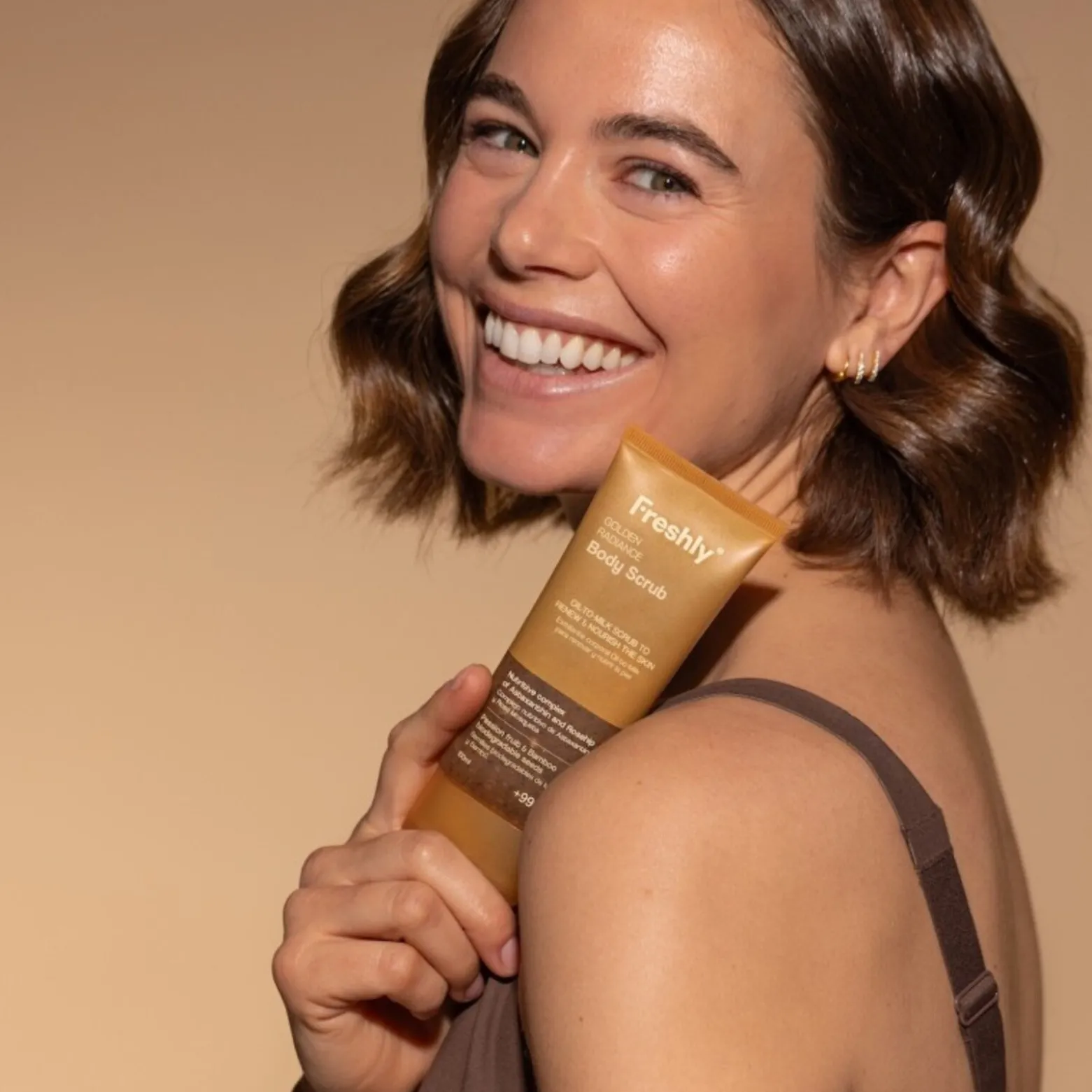 Freshly Cosmetics Golden Radiance Body Scrub 100ml (3.38floz)