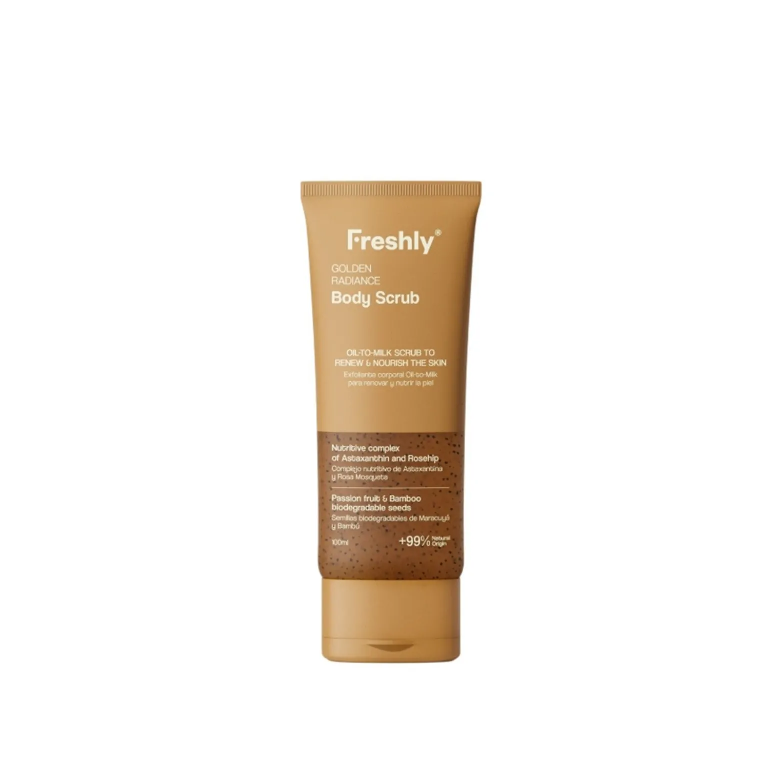 Freshly Cosmetics Golden Radiance Body Scrub 100ml (3.38floz)