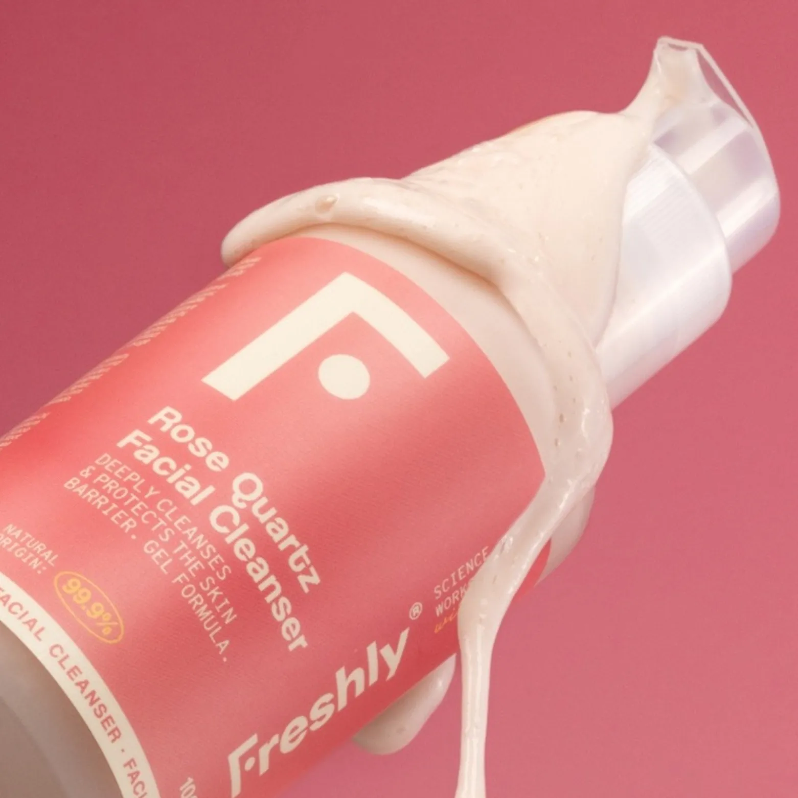 Freshly Cosmetics Rose Quartz Facial Cleanser 50ml (1.69floz)