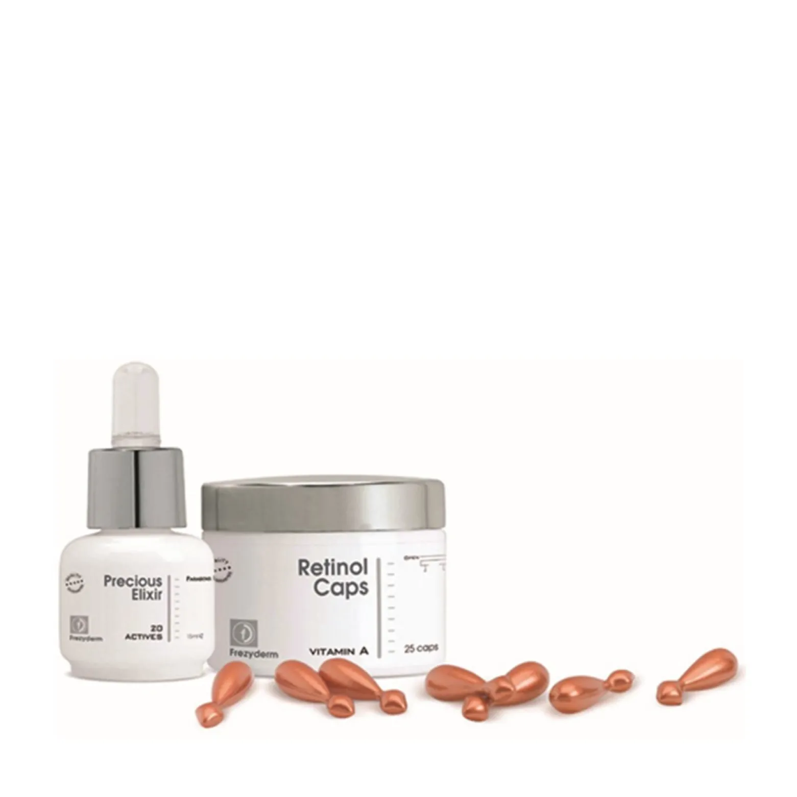 Frezyderm Age Repair Set Retinol Capsules x25 + Precious Elixir 15ml (0.51floz)