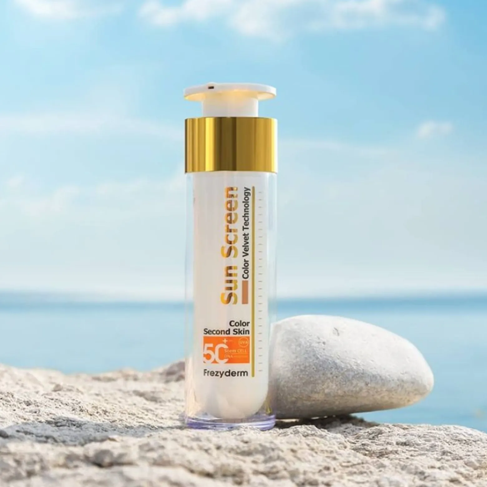 Frezyderm Sunscreen Color Velvet Face SPF50+ Tinted Sunscreen 50ml (1.69floz)