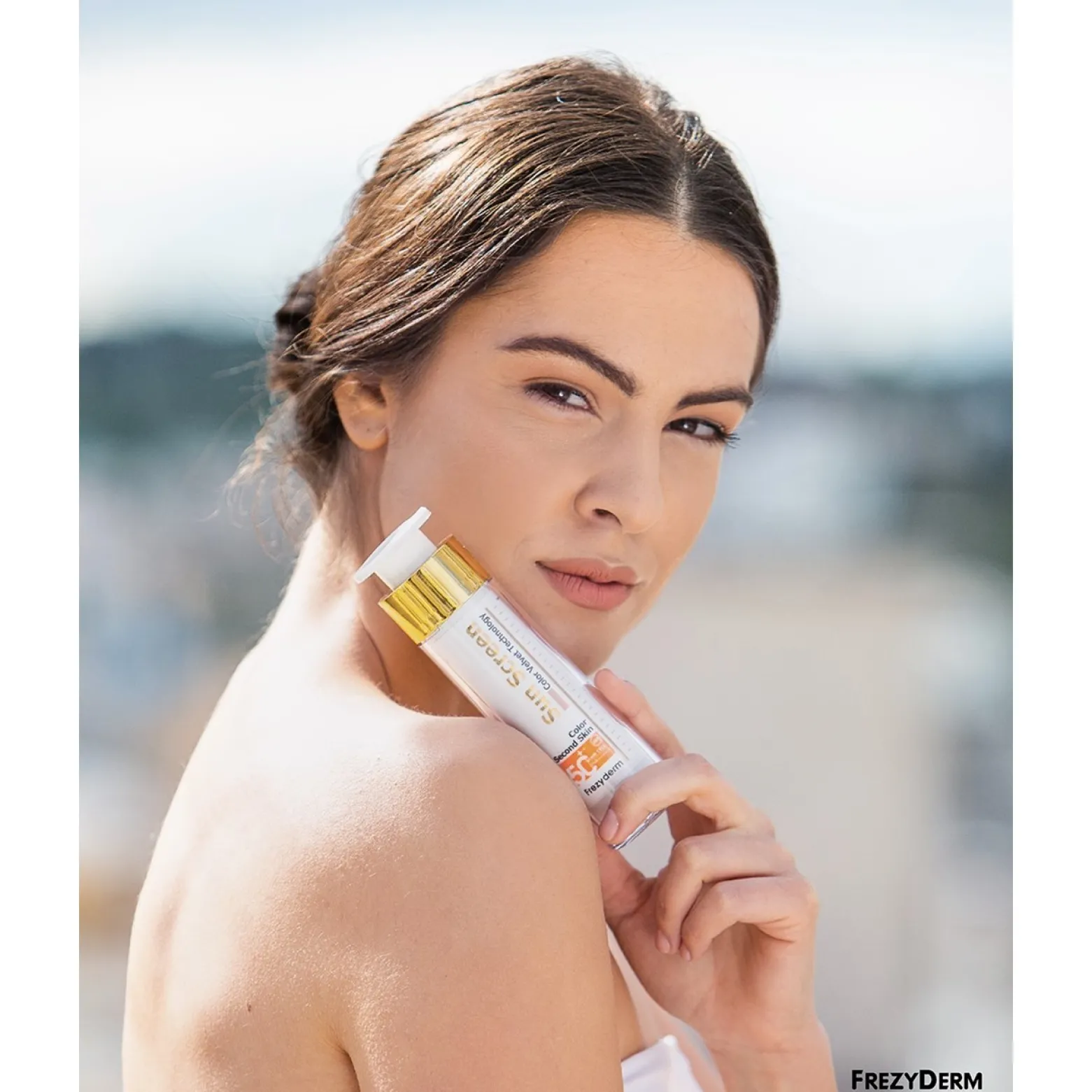 Frezyderm Sunscreen Color Velvet Face SPF50+ Tinted Sunscreen 50ml (1.69floz)
