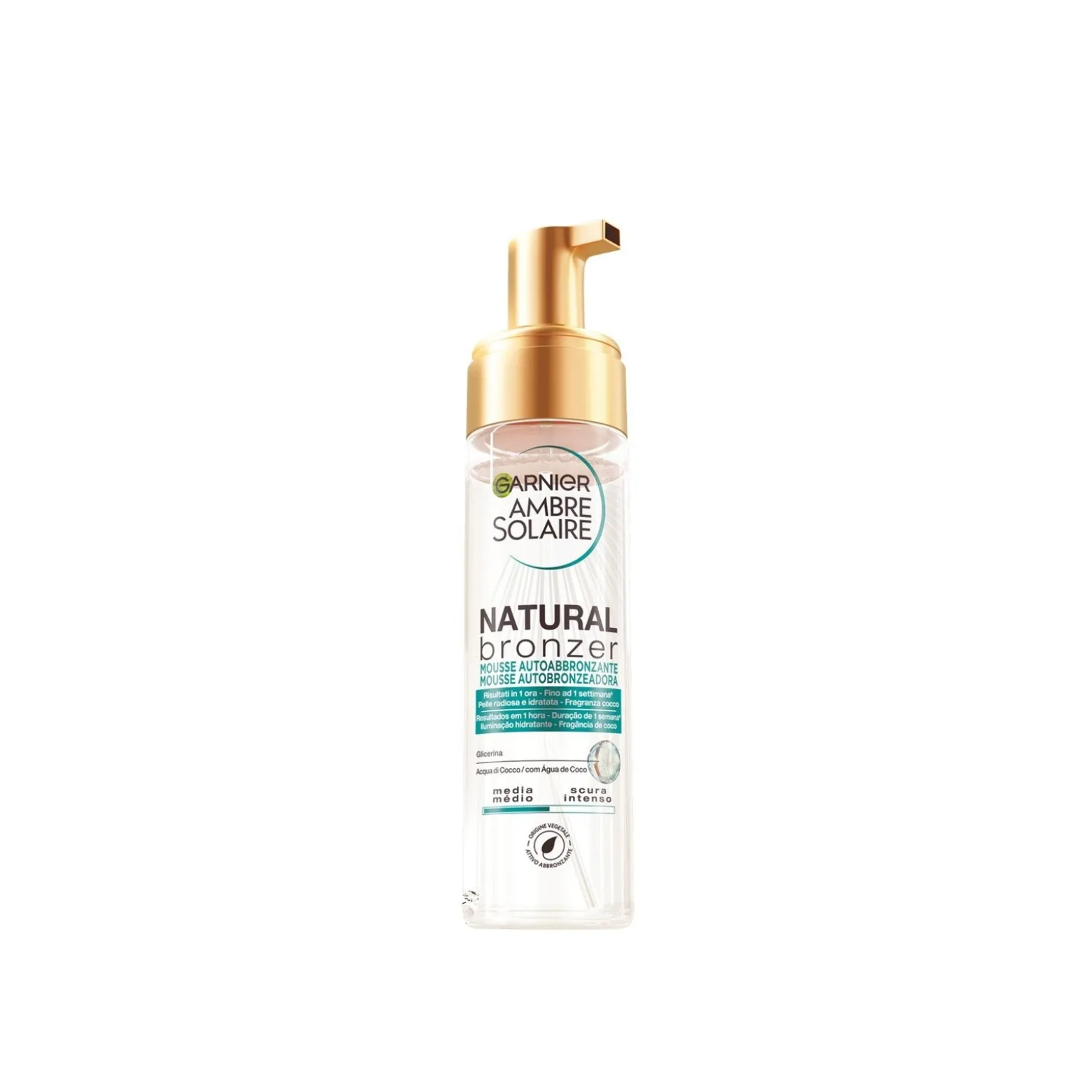 Garnier Ambre Solaire Natural Bronzer Self-Tanning Mousse 200ml (6.76floz)