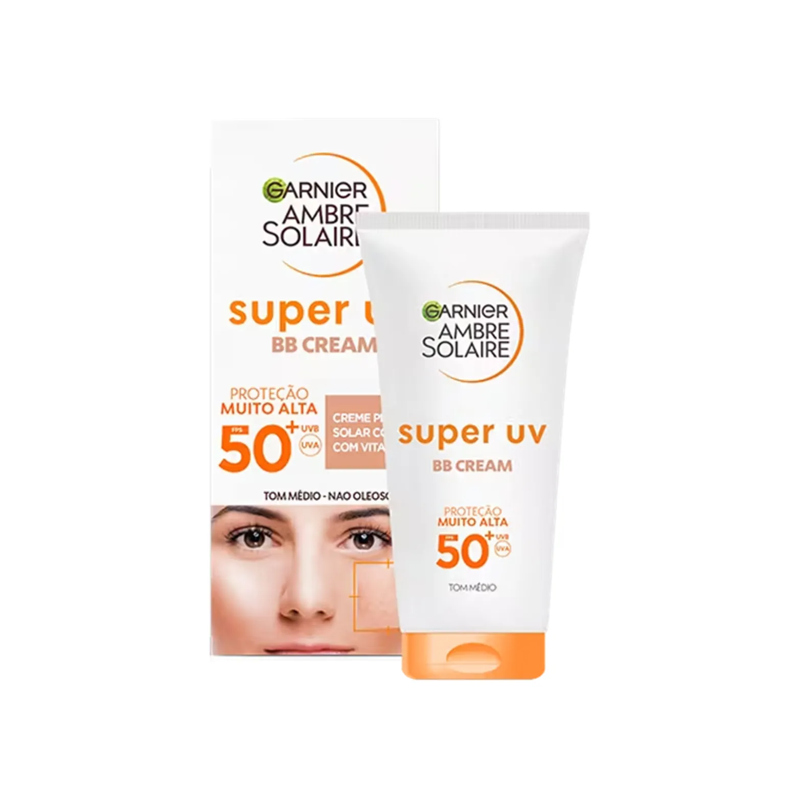 Garnier Ambre Solaire Super UV BB Cream Tinted Sunscreen SPF50+ 50ml (1.69floz)